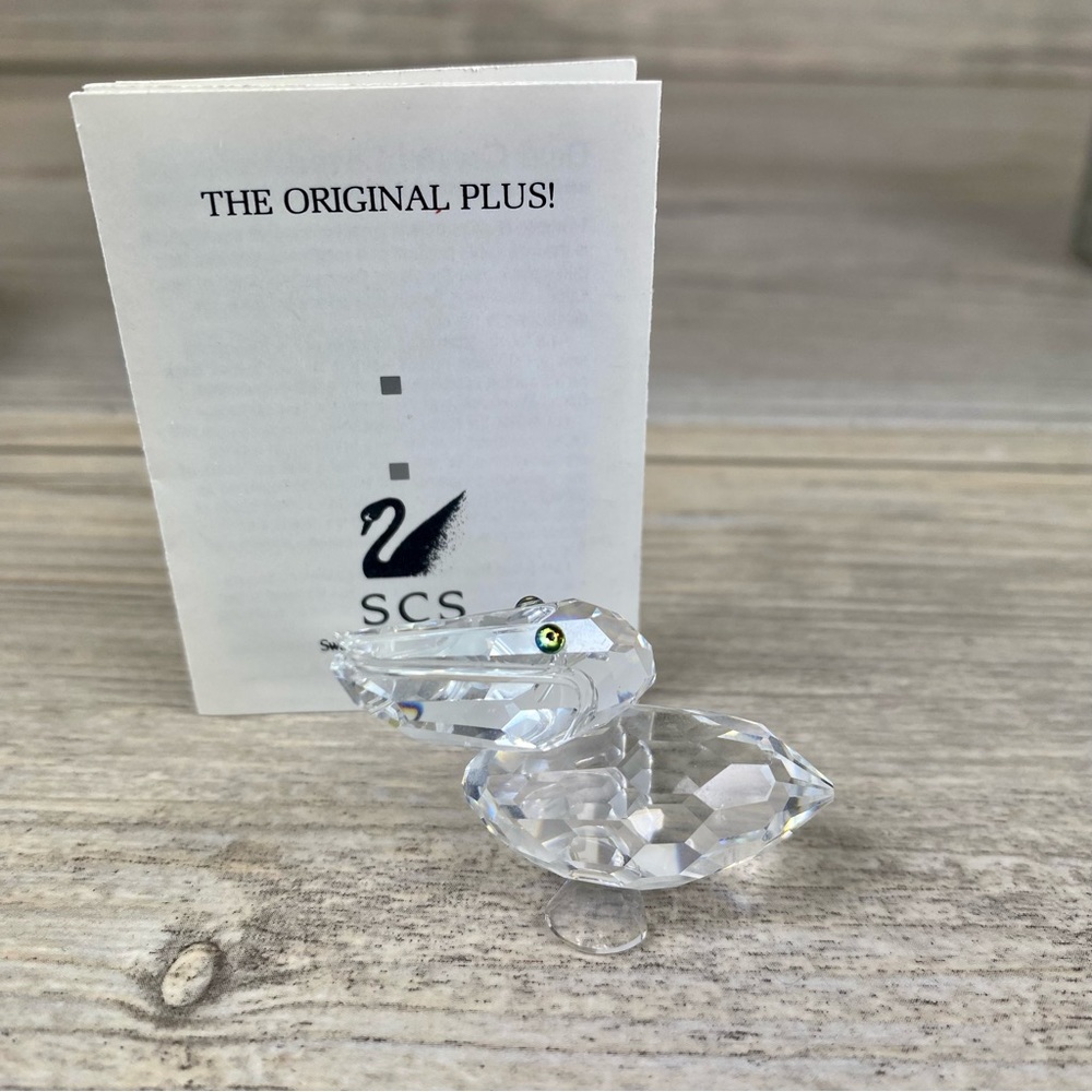 Swarovski Crystal Pelican 7679 NR 000 001 in Original Box and paperwork. - Picture 3 of 13